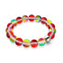 Mars Red | .925 Sterling Silver | Galaxy Glass Statement Bracelet